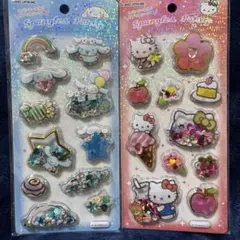 新品未使用 正規品 カミオジャパン スパンコールパーティー シール 2枚 セット