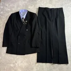 セットアップ ダブルスーツ 成人式 入学式 ピンズ vintage no.148