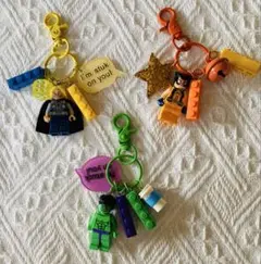 セール！マーベル3点セット　じゃらじゃらキーホルダー　バッグチャーム