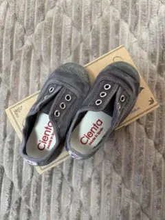 Cienta デッキシューズ　NEGUROムラ染め