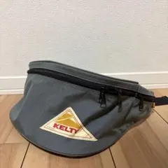 KELTY ケルティ 旧ロゴ ウエストバッグ ボディバッグ グレー