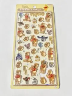 【正規品】ボンボンドロップシール♡くまのプーさん♡ディズニー