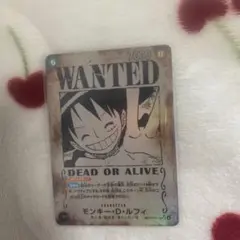 ワンピースカード　モンキー・D・ルフィ 手配書