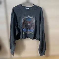 ショート丈トレーナー