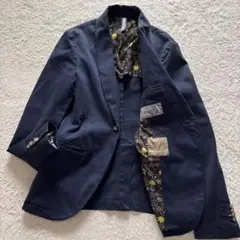 イタリア製　ASFALTO × PRANDI テーラードジャケット　コットン