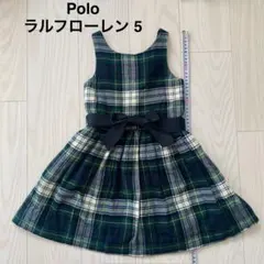 週末セール　Polo チェック柄 ワンピース 5