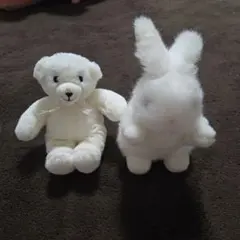 くま　うさぎ　ぬいぐるみ