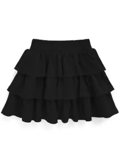 GRLインパン裏地付きスウェットフリルミニスカートgn360