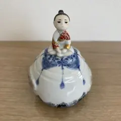 新品未使用ノリタケ 童シリーズ「花火」共箱付 陶器人形 昭和レトロ