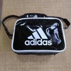 エナメルショルダーバッグ、スポーツバッグ、アディダス