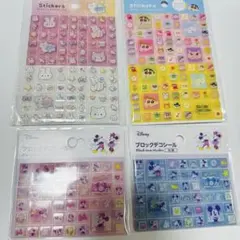 セリア　タイルシール　クレヨンしんちゃん　ディズニー　ミッキーマウス　ミニー