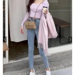 グレイル　スキニーデニムパンツ　cu110