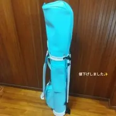 お値下げ中！【新品未使用】  キャディバッグ 青 ZOY キャディバッグ ゾーイ ゴルフ 中綿キャディバッグ メンズ