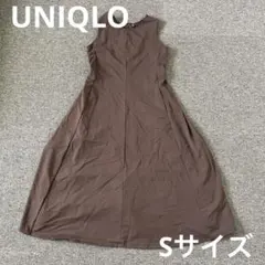 UNIQLO ユニクロ　ウルトラストレッチワンピース（ノースリーブ）Sサイズ