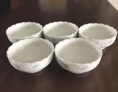 有田焼 蛍焼き小鉢&箸置き 5客セット