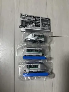 カプセルプラレール 400系新幹線　車両3台セット