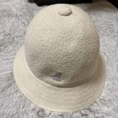 KANGOL ホワイト バケットハット M