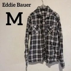 Eddie Bauer 【M】チェック柄 長袖シャツ