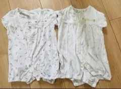 50〜60サイズ　ロンパース　2枚セット　双子