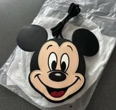 【新品】ディズニーストア　ミッキー&フレンズ フェイスデザインポシェットミッキー