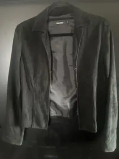 DKNYのスェードジャケット