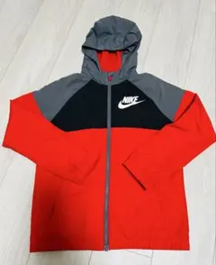 【Nike】フルジッパージャケット 赤黒