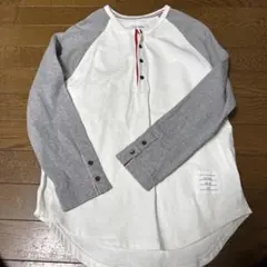 THOM BROWNE ラグラン ヘンリーネック カットソーのサムネイル