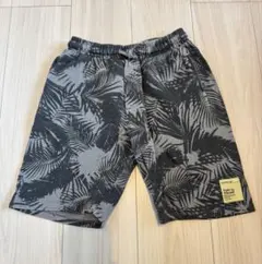 値下げ　ザラキッズ ショートパンツ 134 グレー ボタニカル スウェット