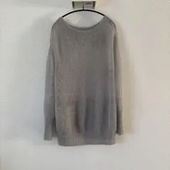 美品　YAMADAYA RADIATE グレー 長袖ニットセーター