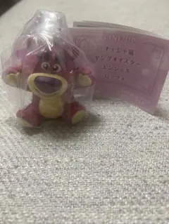 ロッツォ ストラップチャーム ディズニー　パープル　ガチャガチャ