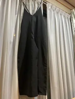 黒のキャミソールサロペット 約160cm