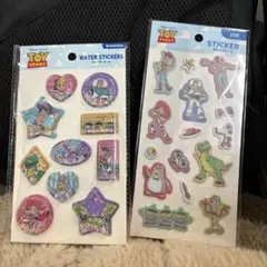【新商品！】ディズニーピクサートイストーリーウォーターシールぷくぷくシールセット