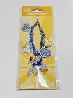 ディズニー　ドナルド　パルパルーザ　クワッキーダックシティ　ストラップ