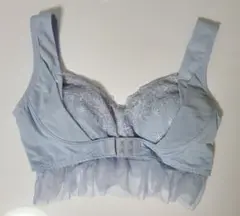 【新品】ふんわりRoomBra　ナイトブラ【アイスブルー】S-M