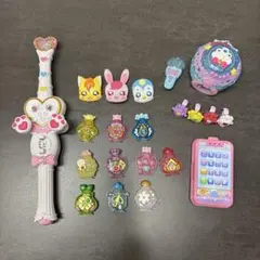 キュアタッチ 変身ヒーリングステッキDX トロピカルパクトハートクルリングスマホ