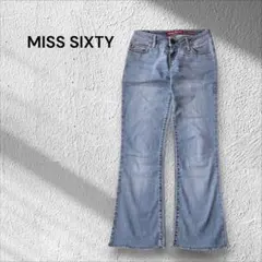 MISS SIXTY フレアデニム ライトブルー　26インチのサムネイル