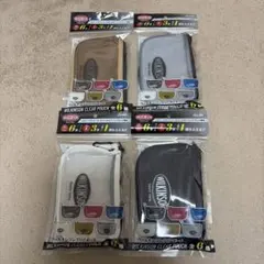 ウィルキンソン クリアポーチ 茶・黒 ・白・グレー アサヒ飲料