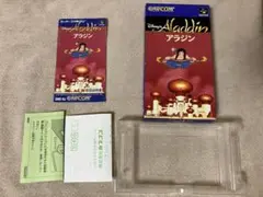 アラジン スーパーファミコン　箱、説明書