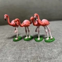 アニア　フラミンゴ　2ペアセット　フィギュア