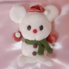 ミッキー 雪だるま うるぽちゃ 冬