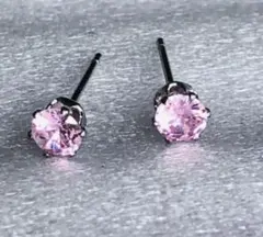 ピンクサファイア ピアス
