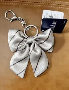 EAST BOY リボンキーホルダー ベージュ モーリー限定