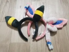 ポケモン ポケパークカントー ブラッキー エーフィ カチューシャ