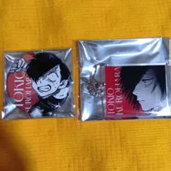 超人X　OIOI　黒原トキオ　アクリルキーホルダー　缶バッジ　マルイ