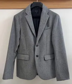 グレー テーラードジャケット