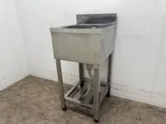 アズマ　ステンレス　1層シンク流し台　飲食店　W４００ｘD４５０ｘH８００ｍｍ