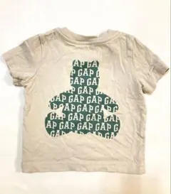 GAP babygap ギャップ　ベージュ　ベア　くま　Tシャツ　12-18Mのサムネイル