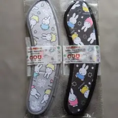 【新品】⑦ミッフィー トイレ便座シート 2点セット グレー ブラック