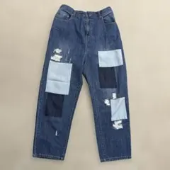 プニュズ　パッチワークデニム　サイズ3