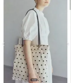 N.Natural Beauty Basic 水玉トートバッグのサムネイル